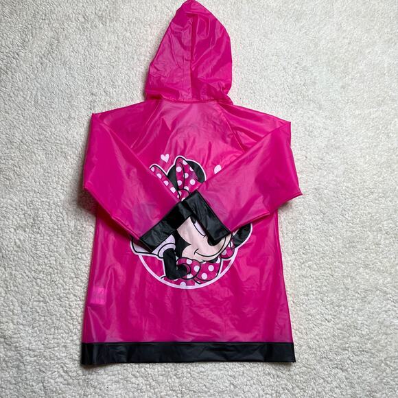 Disney PInk Minnie Mouse Raincoat Child Medium - Picture 7 of 10